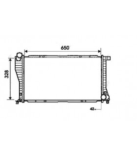 RADIATEUR POUR   BMW 5 Series 3.0D 98-