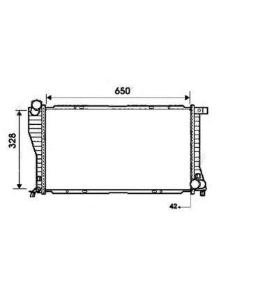 RADIATEUR POUR   BMW 5 Series 3.0D 98-