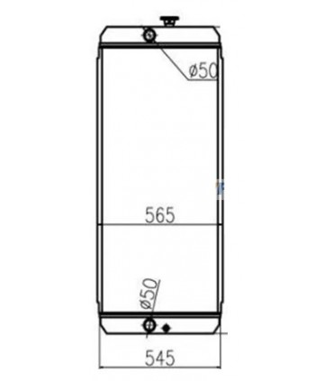 RADIATEUR EAU POUR  CATERPILLAR 330D  2459359 245-9359