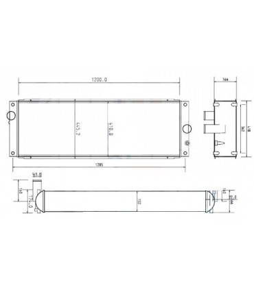 KÜHLER FÜR CATERPILLAR 349E 349F 335-4191 3354191