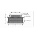  Radiateur moteur SCANIA Série P 95-04 