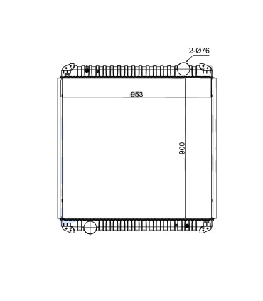 RADIADORES PARA  TEMSA 1310LJG04Y
