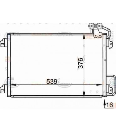  Radiateur moteur Citroën HY 
