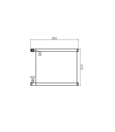 RADIATEUR HUILE POUR HITACHI ZX120 ZX125 ZX110 ZX130 ZX135 ZX330 4448373